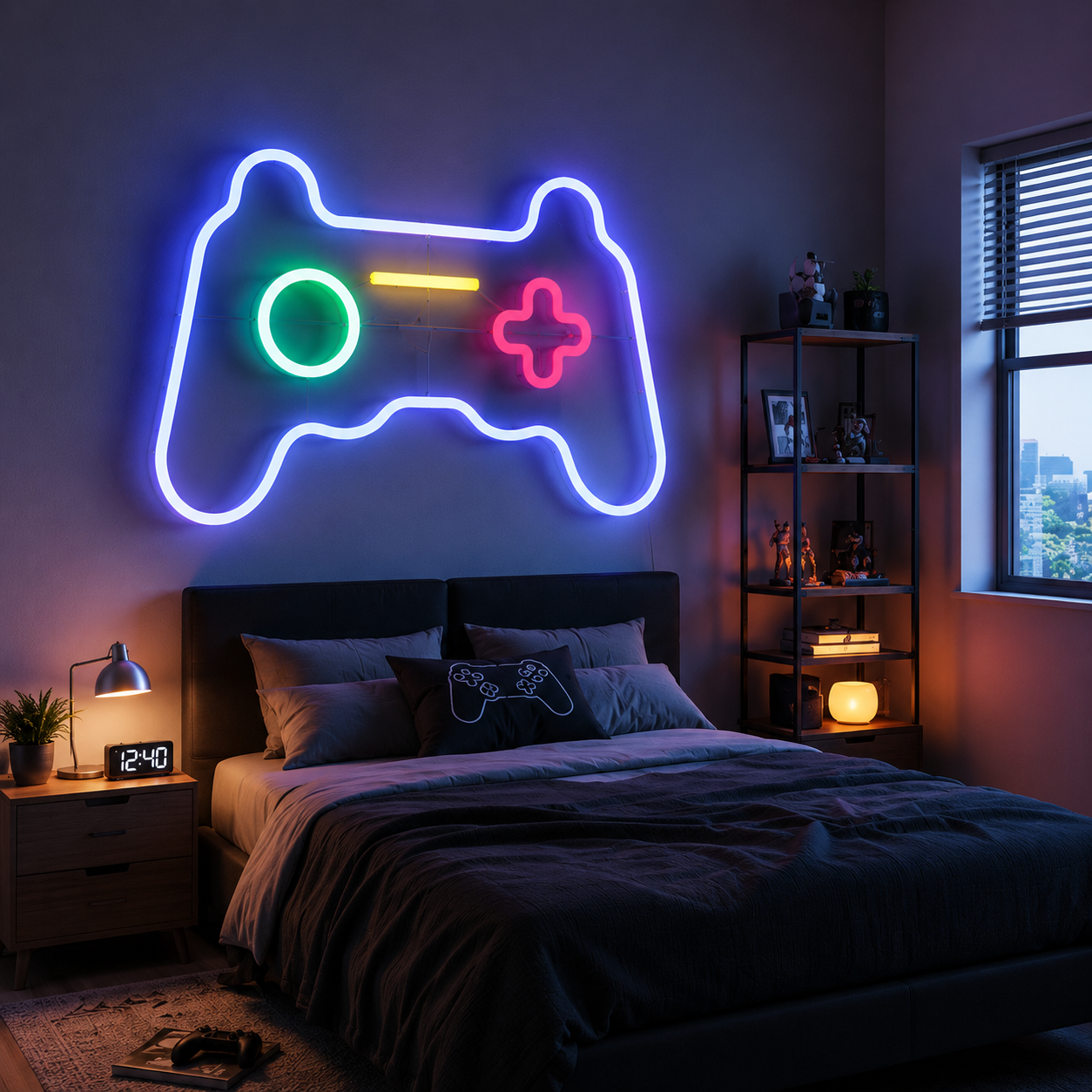 Game Controller LED Neon Light Sign