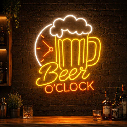 Beer O’Clock LED Neon Sign