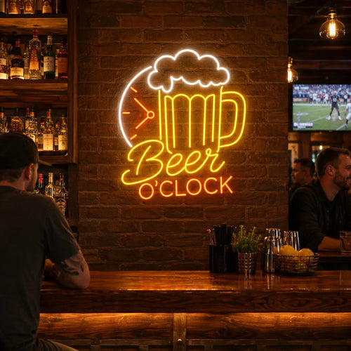 Beer O’Clock LED Neon Sign