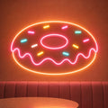 Donut Neon Sign for Donut Shop Wall Decor
