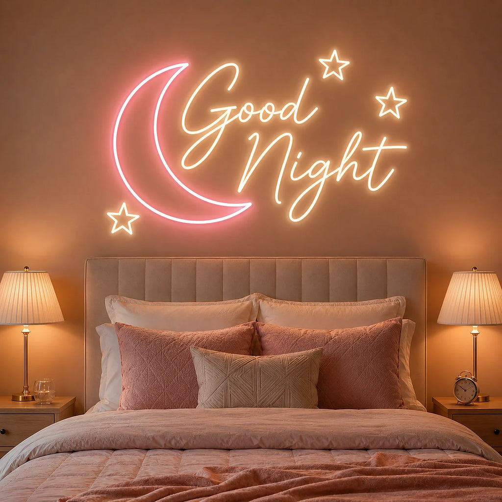 Good Night Bedroom Neon Sign