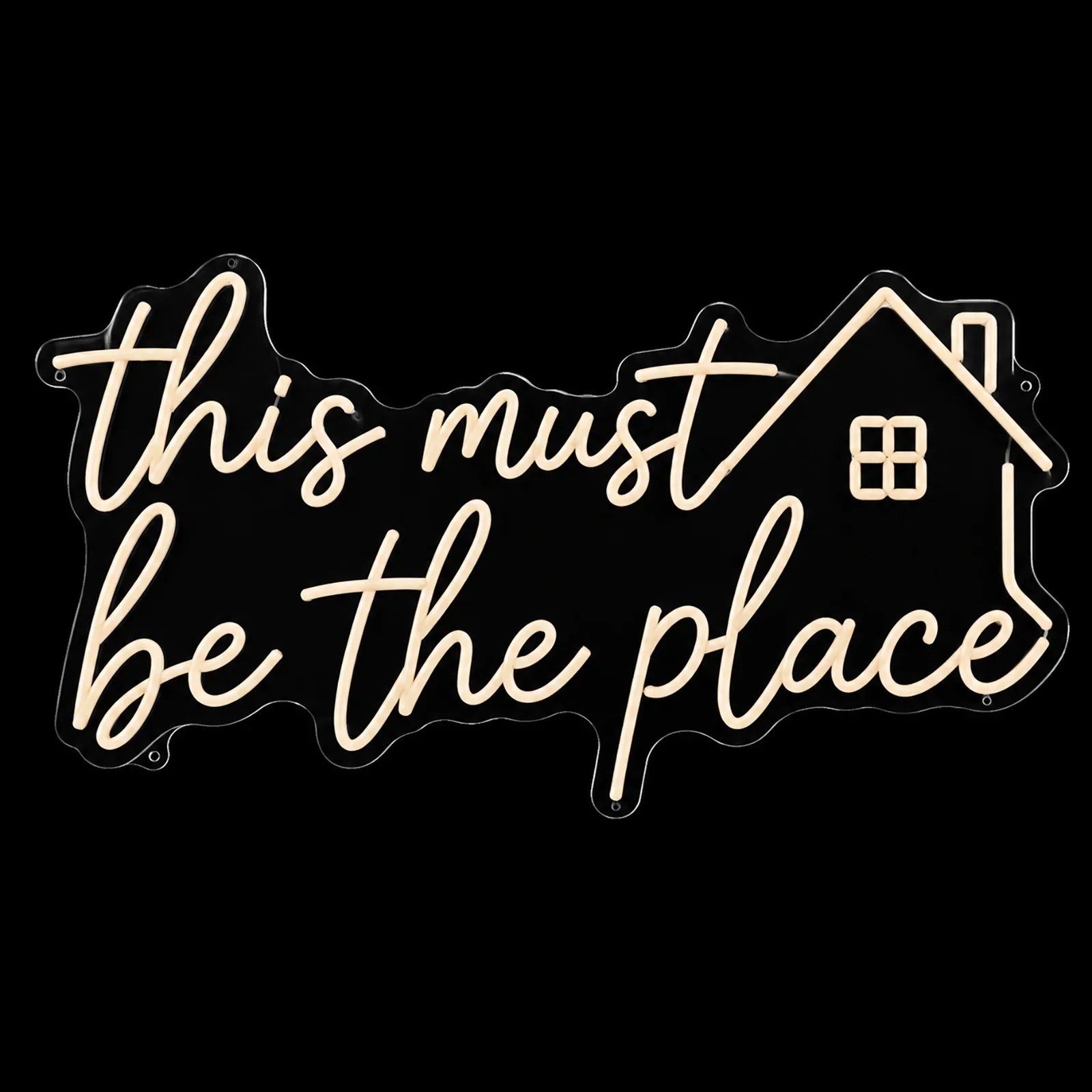 This Must Be The Place LED Neon Sign